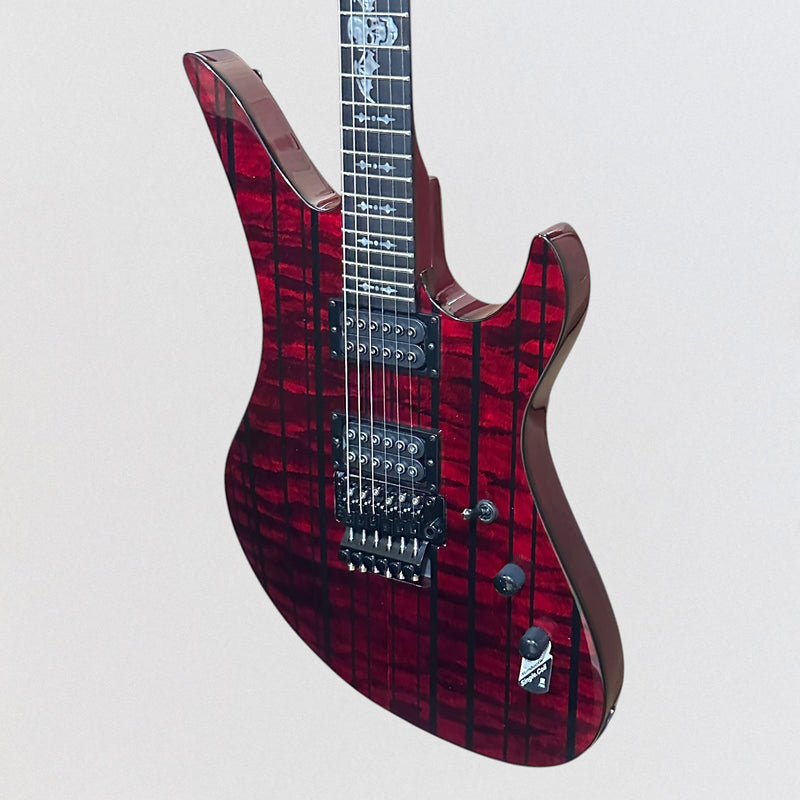 Schecter Synyster Gates Standard Plus Electric Guitar - Transparent Deep Red