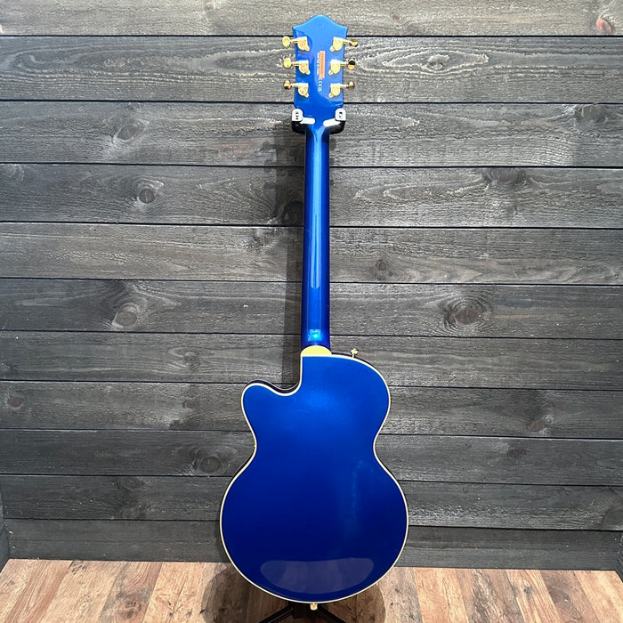 Gretsch G5655TG Electromatic Center Block Jr. Single-Cut Semi Hollow Body Electric Guitar - Azure Metallic
