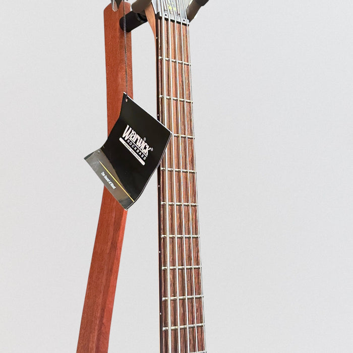 Warwick Rockbass Fortress 5-String Electric Bass Guitar - Honey Violin Transparent Satin