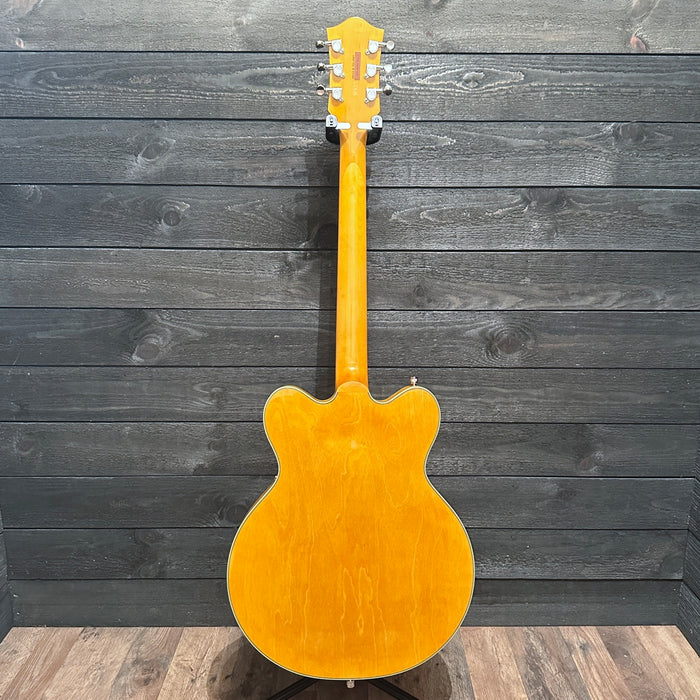 Gretsch G2604T Limited Edition Streamliner Rally II Center Block w/ Bigsby Semi Hollow body Electric Guitar Two-Tone Bamboo Yellow/Copper Metallic