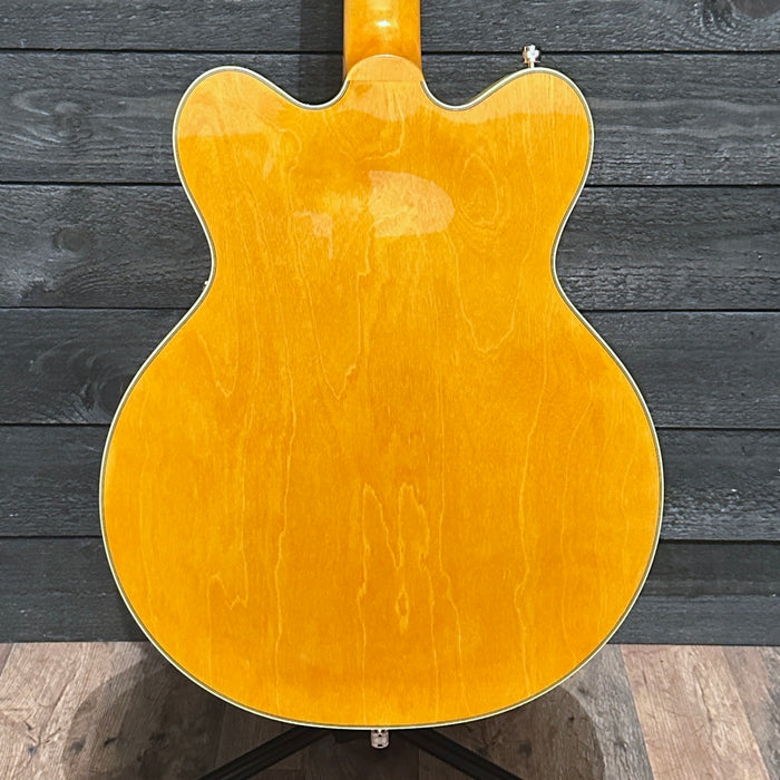 Gretsch G2604T Limited Edition Streamliner Rally II Center Block w/ Bigsby Semi Hollow body Electric Guitar Two-Tone Bamboo Yellow/Copper Metallic