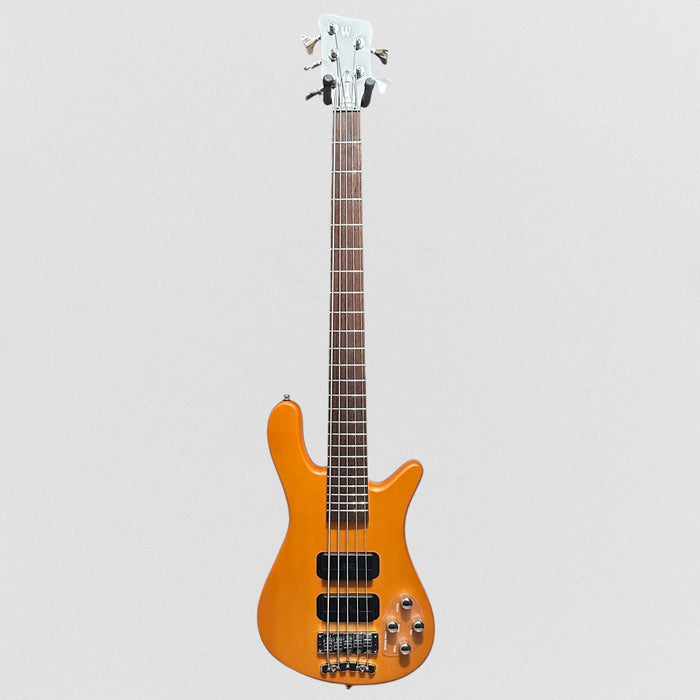 Warwick Rockbass Streamer Standard 5-String Electric Bass Guitar - Honey Violin