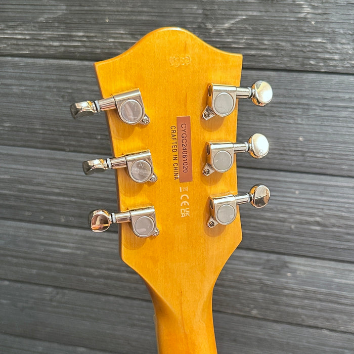 Gretsch G2604T Limited Edition Streamliner Rally II Center Block w/ Bigsby Semi Hollow body Electric Guitar Two-Tone Bamboo Yellow/Copper Metallic