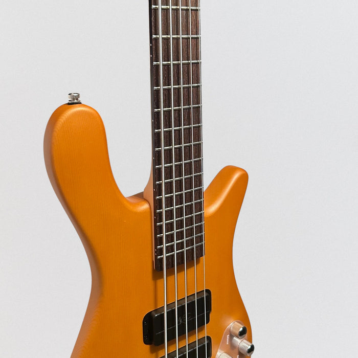 Warwick Rockbass Streamer Standard 5-String Electric Bass Guitar - Honey Violin