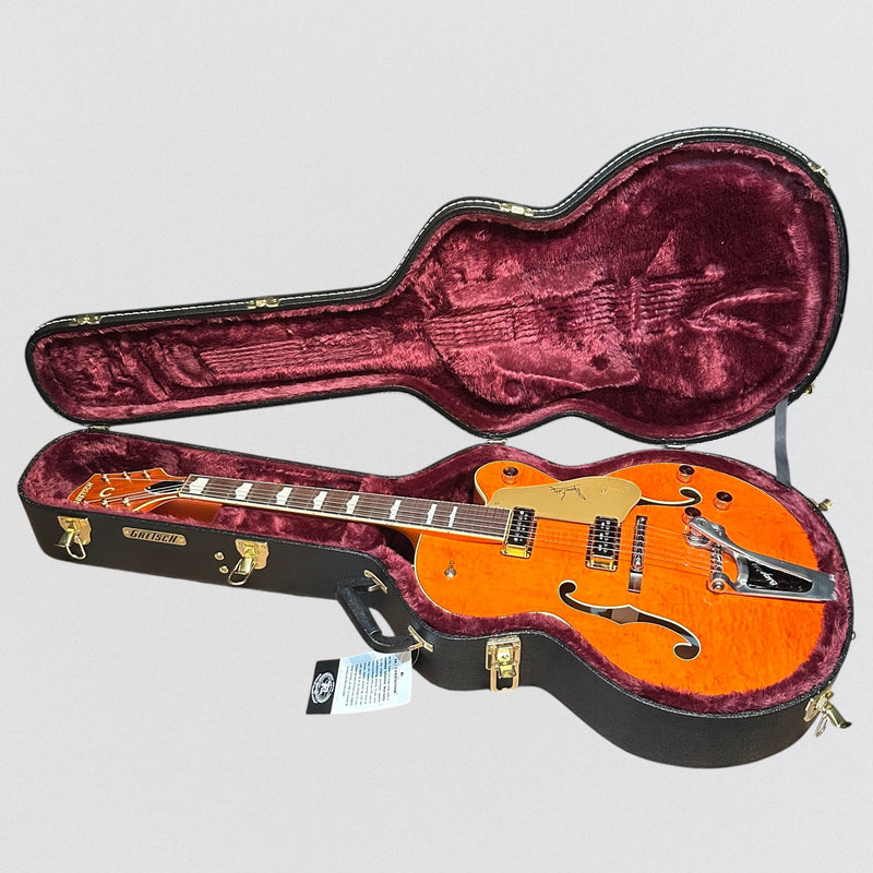 Gretsch G6120DE Duane Eddy Hollow Body Bigsby MIJ Electric Guitar - Desert Sunrise Lacquer