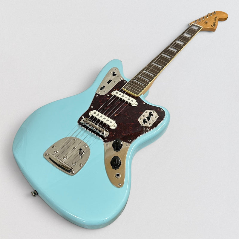 Fender Squier Classic Vibe '70s Jaguar FSR Limited-Edition Electric Guitar - Daphne Blue