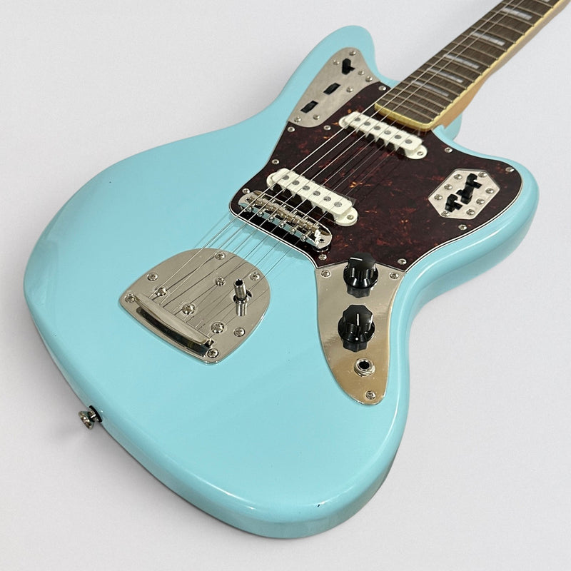 Fender Squier Classic Vibe '70s Jaguar FSR Limited-Edition Electric Guitar - Daphne Blue