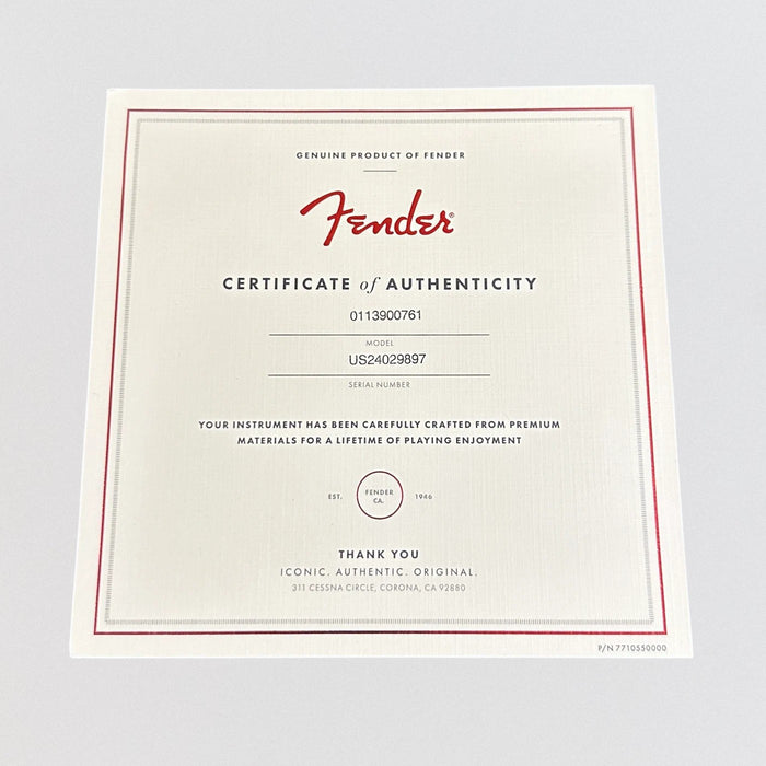 Fender American Professional II Stratocaster Rosewood FB USA Electric Guitar 2025 - Dark Night