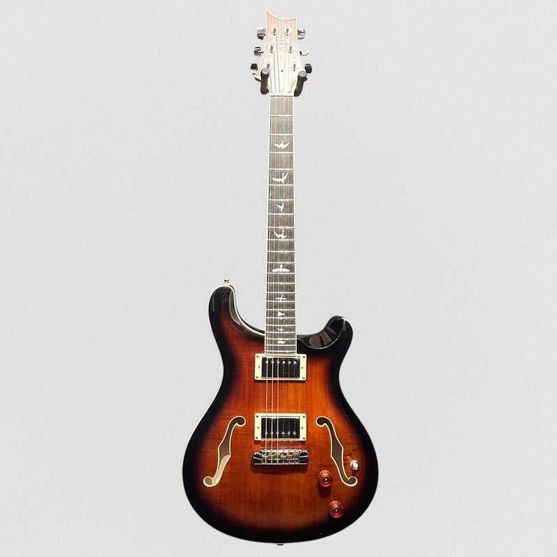 Paul Reed Smith PRS SE Hollowbody II Electric Guitar w/ Case - Black Gold Burst