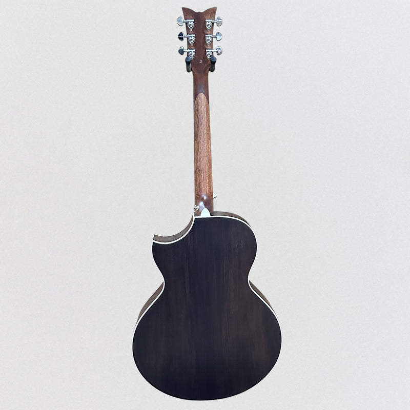 Schecter Synyster Gates Jumbo Acoustic-Electric Guitar - Transparent Black Burst Satin