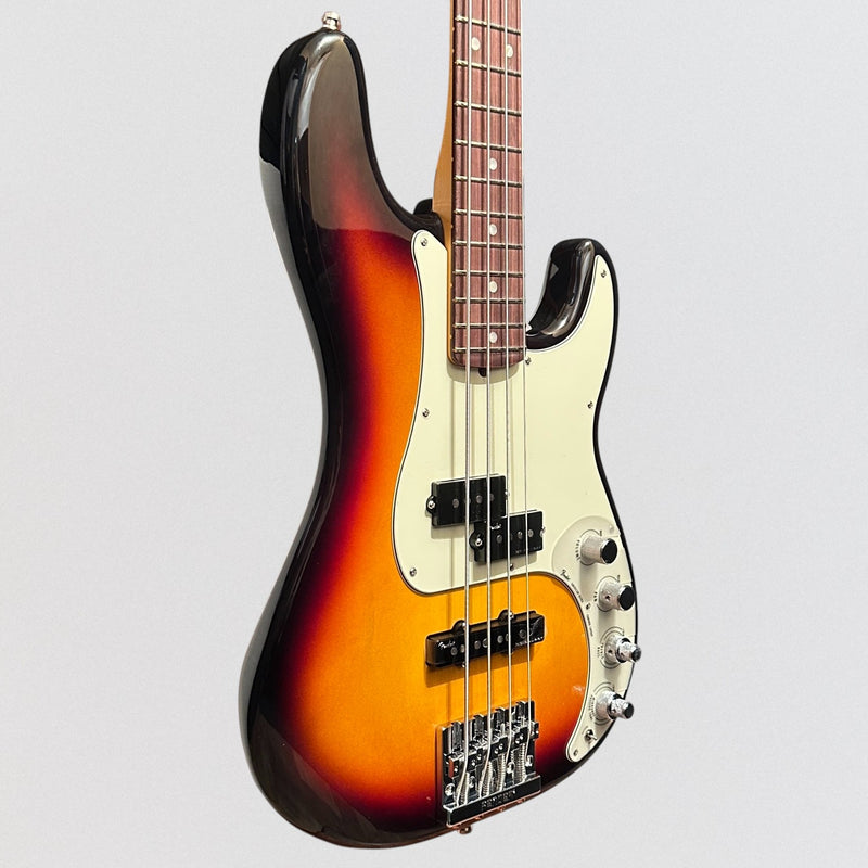 Fender American Ultra Precision 4 String USA Electric Bass Guitar 2024 - Ultraburst
