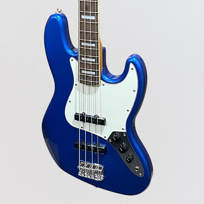 Fender Squier Classic Vibe Late '60s Limited-Edition 4 String Jazz Electric Bass Guitar - Lake Placid Blue