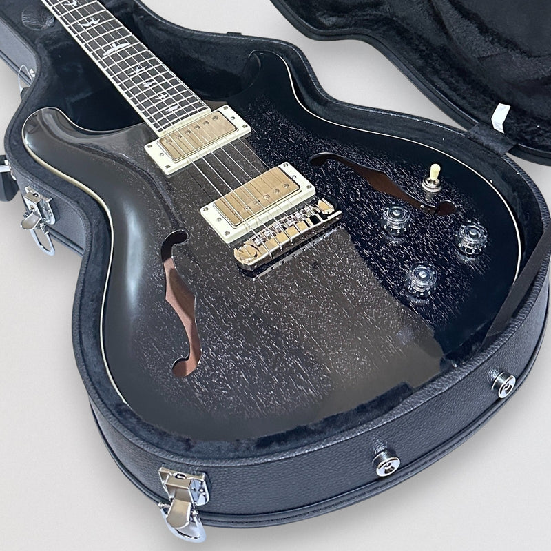 Paul Reed Smith PRS SE Hollowbody Standard Electric Guitar w/ Case - Dog Hair Smokeburst