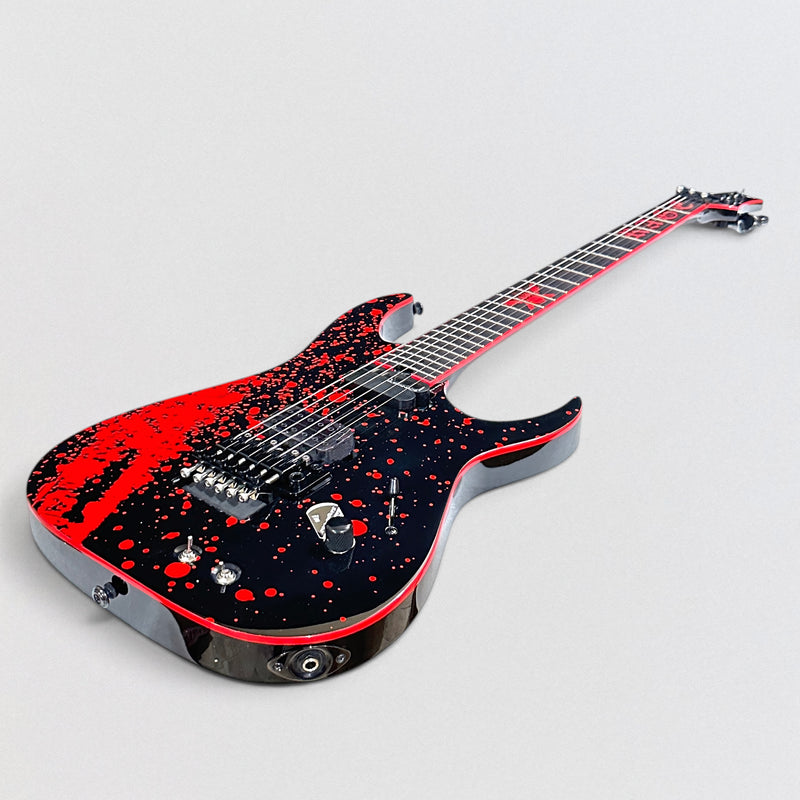 Schecter Sullivan King Banshee-6 FR-S Electric Guitar - Obsidian Blood