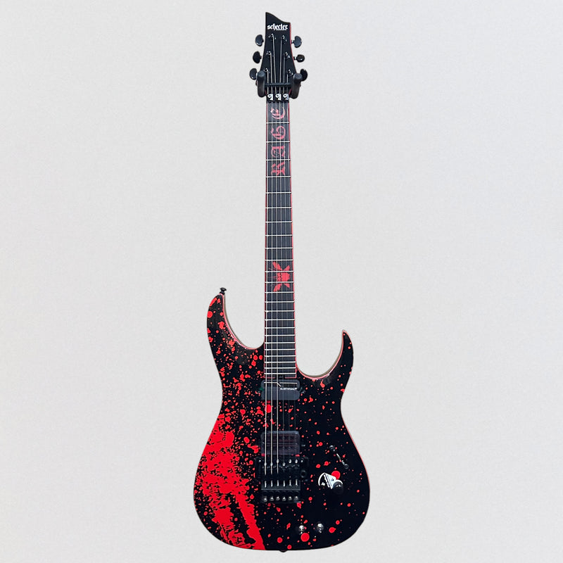 Schecter Sullivan King Banshee-6 FR-S Electric Guitar - Obsidian Blood
