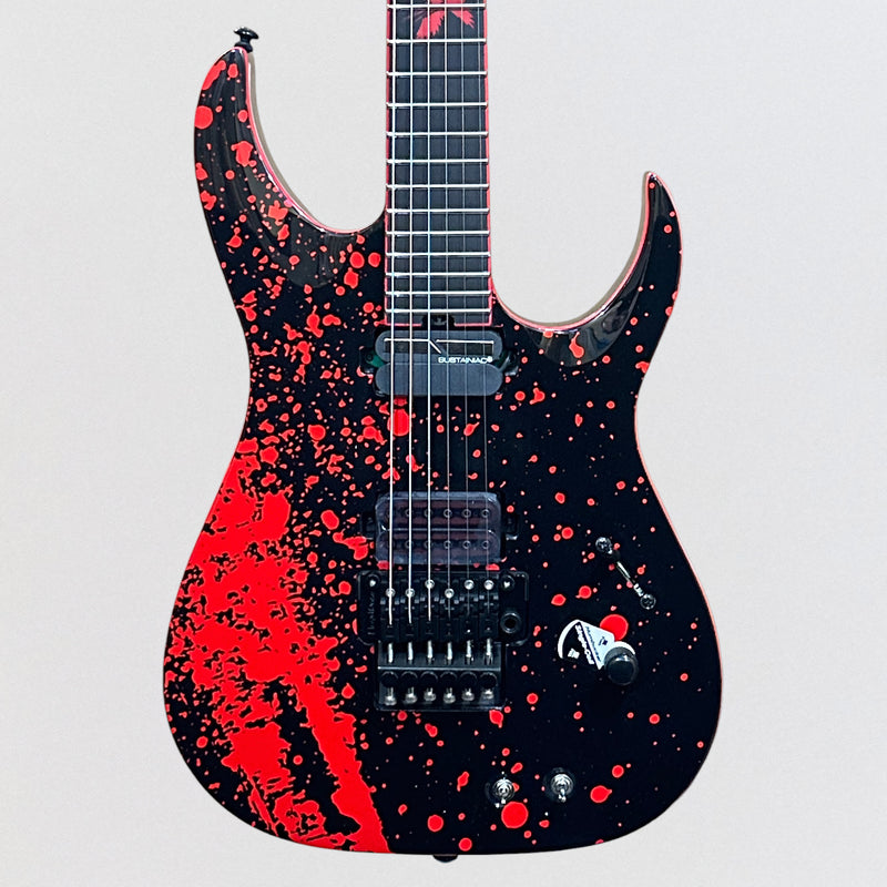 Schecter Sullivan King Banshee-6 FR-S Electric Guitar - Obsidian Blood