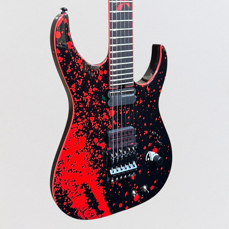 Schecter Sullivan King Banshee-6 FR-S Electric Guitar - Obsidian Blood