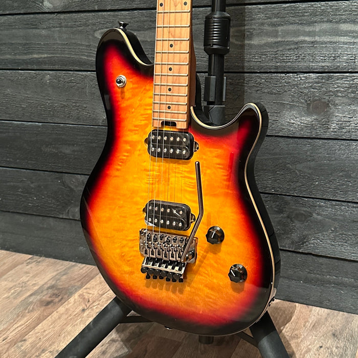 EVH Wolfgang WG Standard QM Electric Guitar - 3 Tone Sunburst