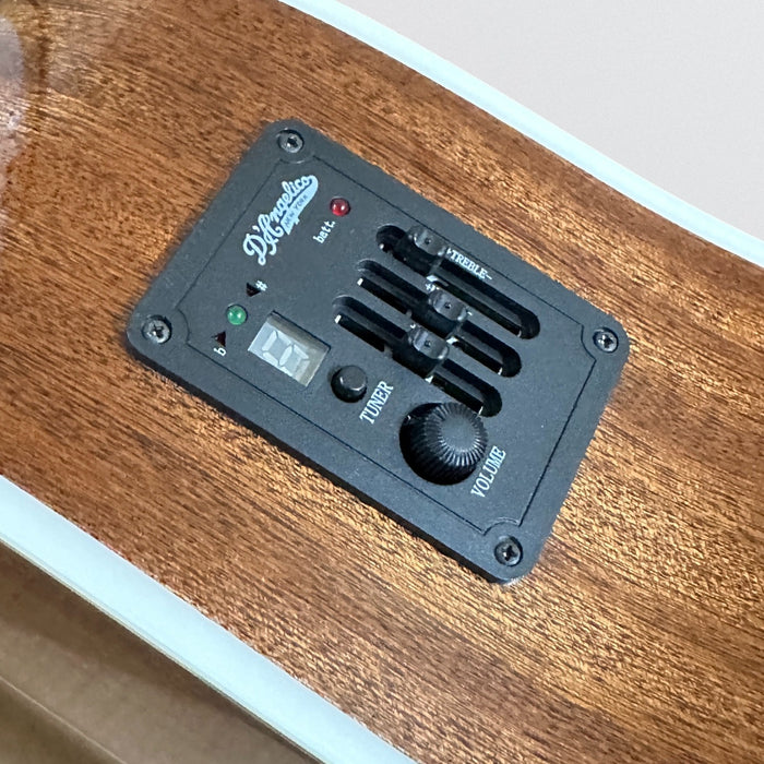 D'Angelico Premier Series Lexington Dreadnought Acoustic-Electric Guitar - Ice Tea Burst