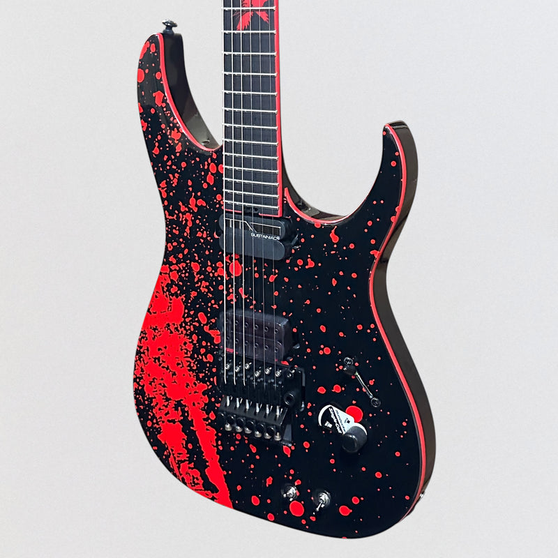Schecter Sullivan King Banshee-6 FR-S Electric Guitar - Obsidian Blood