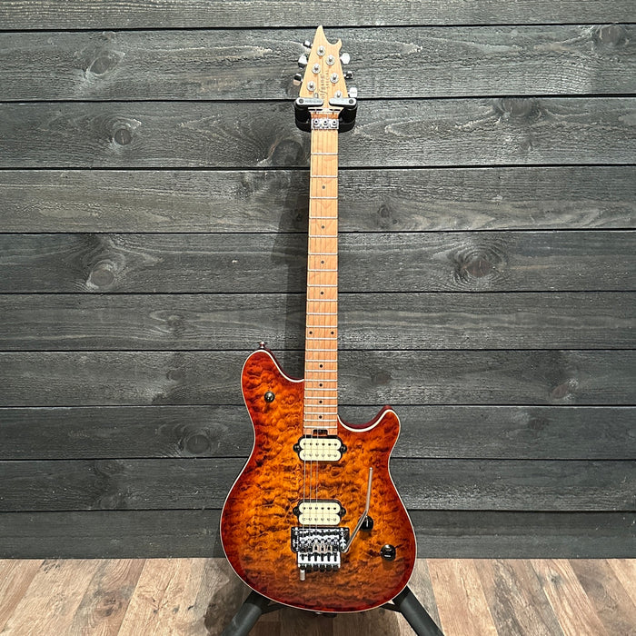 EVH Wolfgang Special QM Electric Guitar - Tiger Eye Glow