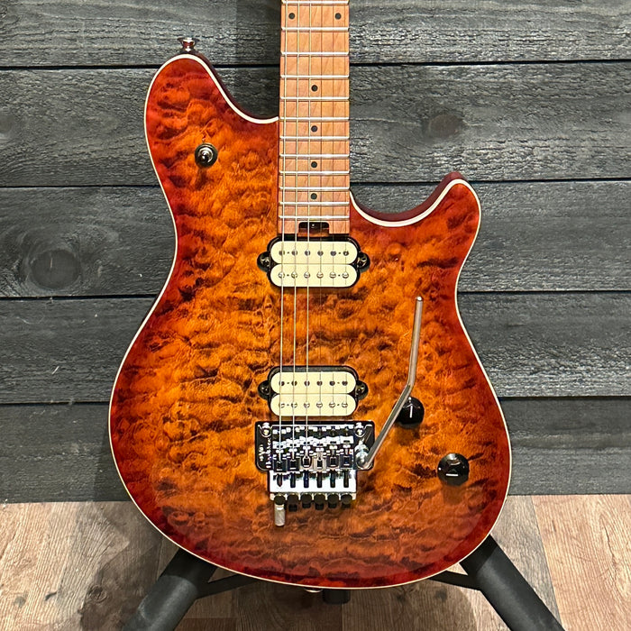 EVH Wolfgang Special QM Electric Guitar - Tiger Eye Glow