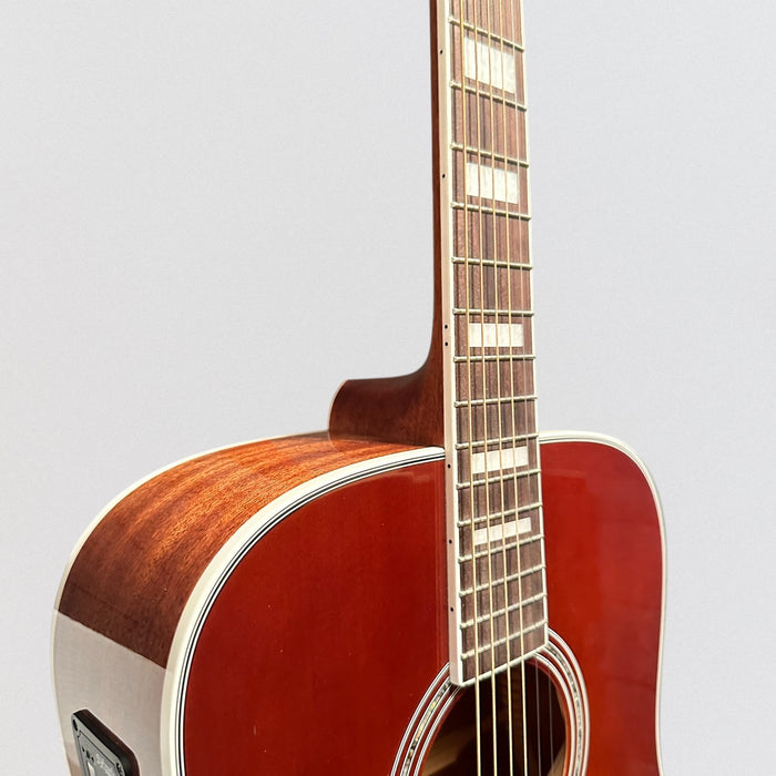 D'Angelico Premier Series Lexington Dreadnought Acoustic-Electric Guitar - Ice Tea Burst