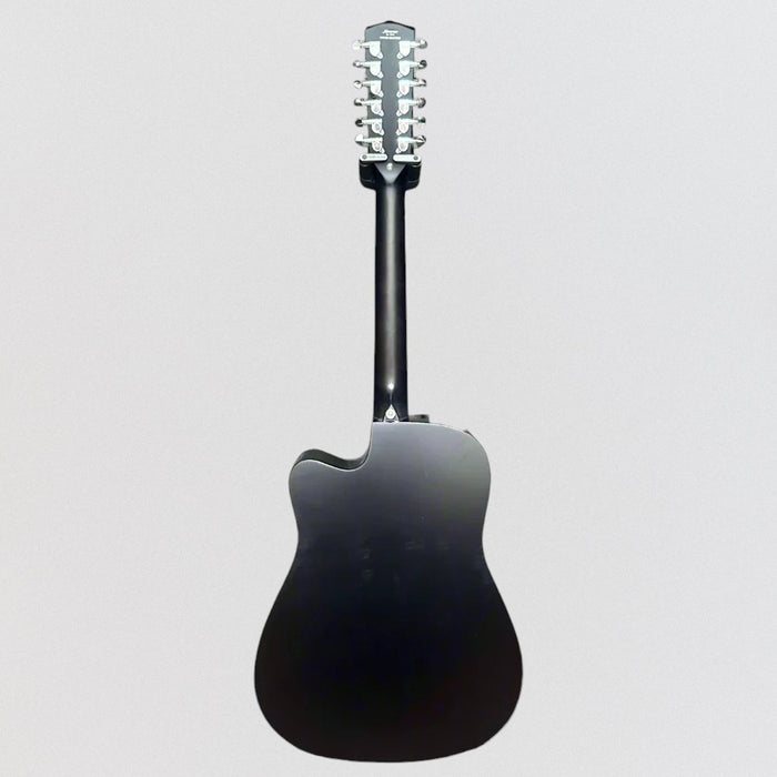 Alvarez AD60CE 12 String Dreadnought Acoustic Electric Guitar - Black