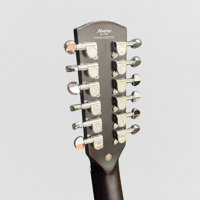 Alvarez AD60CE 12 String Dreadnought Acoustic Electric Guitar - Black