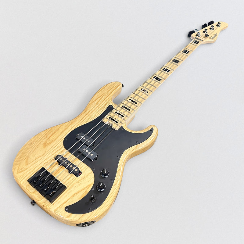 Schecter Justin Beck V Ani 4-string Electric Bass Guitar - Gloss Natural