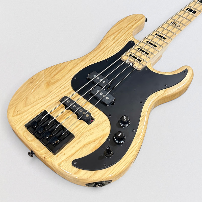 Schecter Justin Beck V Ani 4-string Electric Bass Guitar - Gloss Natural
