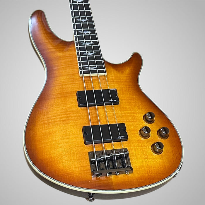 Schecter Omen Extreme-4 String Electric Bass Guitar - Vintage Sunburst