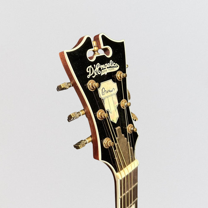 D'Angelico Premier Series Lexington Dreadnought Acoustic-Electric Guitar - Ice Tea Burst