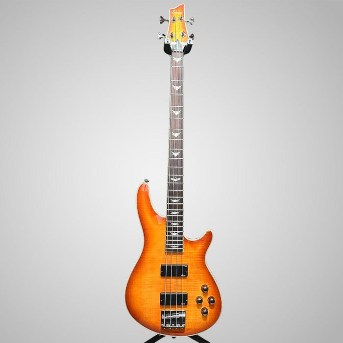 Schecter Omen Extreme-4 String Electric Bass Guitar - Vintage Sunburst