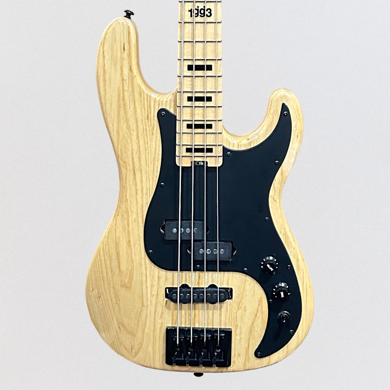 Schecter Justin Beck V Ani 4-string Electric Bass Guitar - Gloss Natural