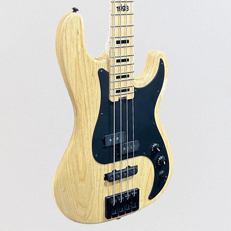 Schecter Justin Beck V Ani 4-string Electric Bass Guitar - Gloss Natural