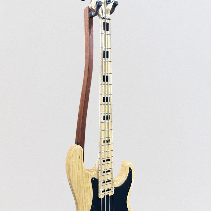 Schecter Justin Beck V Ani 4-string Electric Bass Guitar - Gloss Natural