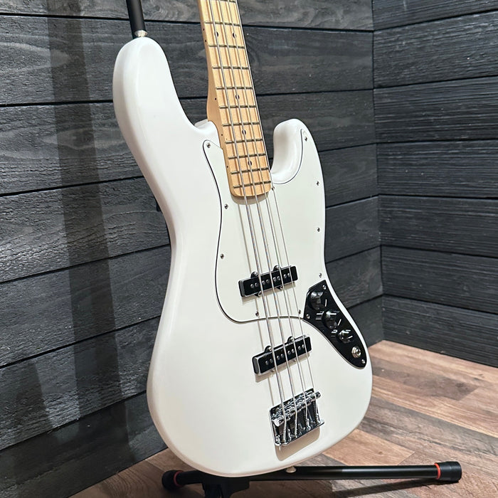 Fender Player Jazz Bass 4 String Electric Bass Guitar 2022 - Polar White