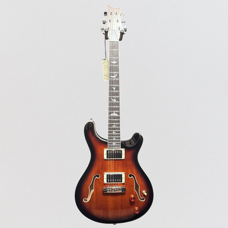 Paul Reed Smith PRS SE Hollowbody II Electric Guitar w/ Case - Black Gold Burst