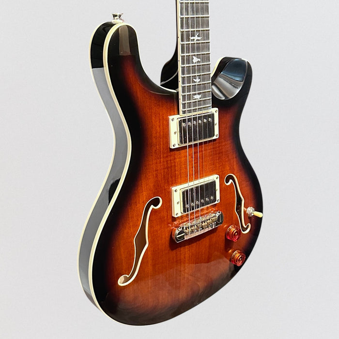 Paul Reed Smith PRS SE Hollowbody II Electric Guitar w/ Case - Black Gold Burst