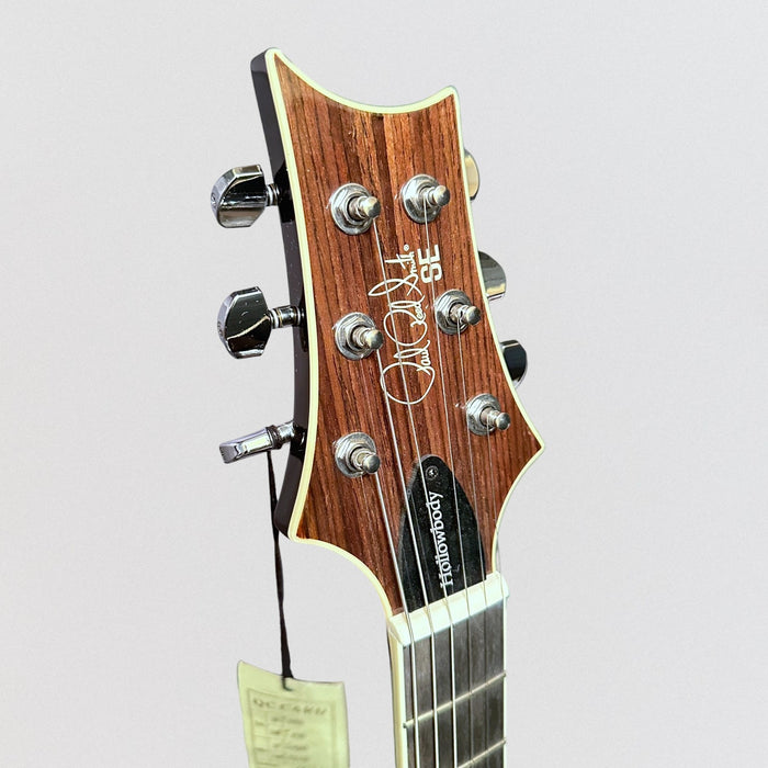 Paul Reed Smith PRS SE Hollowbody II Electric Guitar w/ Case - Black Gold Burst