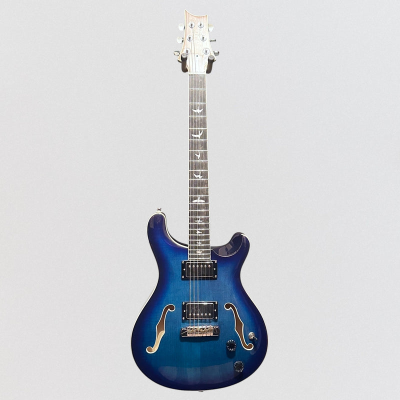Paul Reed Smith PRS SE Hollowbody II Electric Guitar w/ Case - Faded Blue Burst