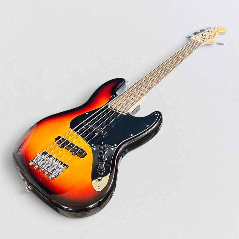 Fender Squier Affinity Jazz V 5 String Electric Bass Guitar - Sunburst