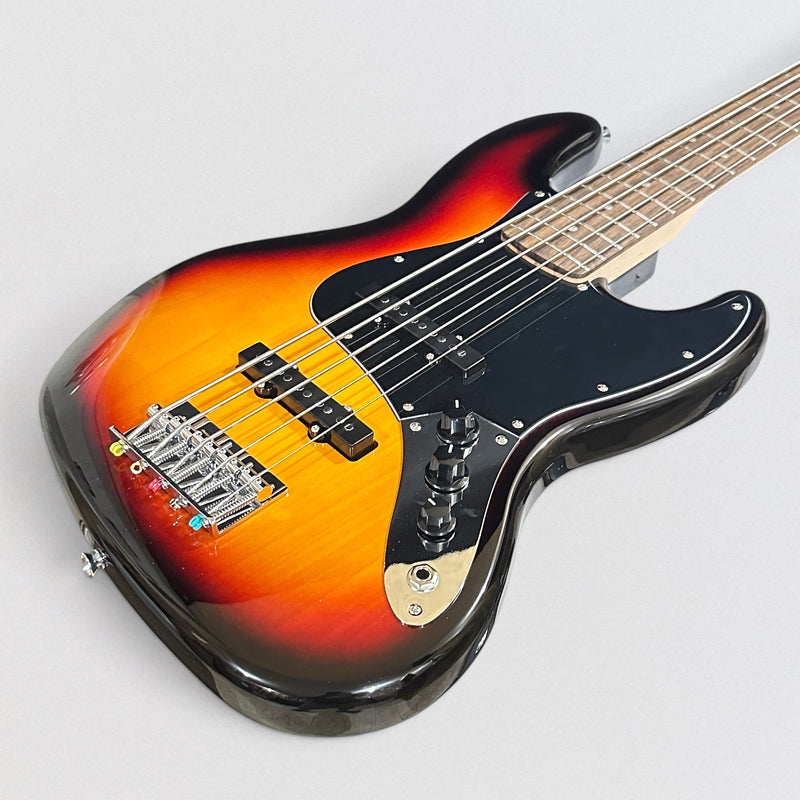 Fender Squier Affinity Jazz V 5 String Electric Bass Guitar - Sunburst