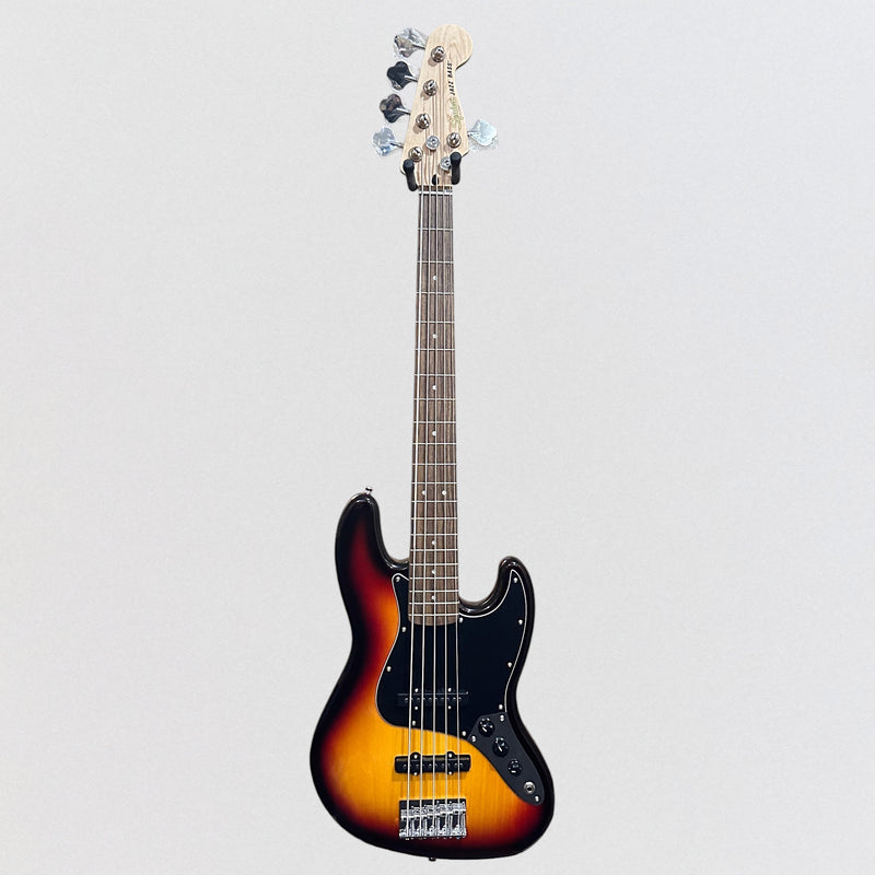 Fender Squier Affinity Jazz V 5 String Electric Bass Guitar - Sunburst