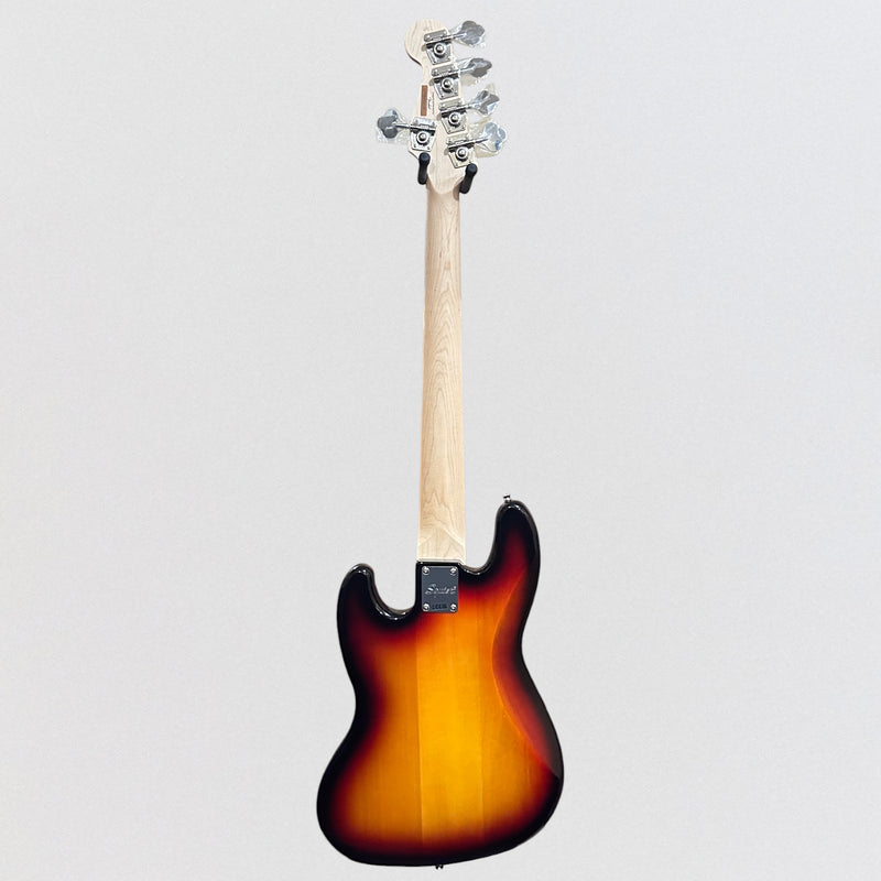 Fender Squier Affinity Jazz V 5 String Electric Bass Guitar - Sunburst
