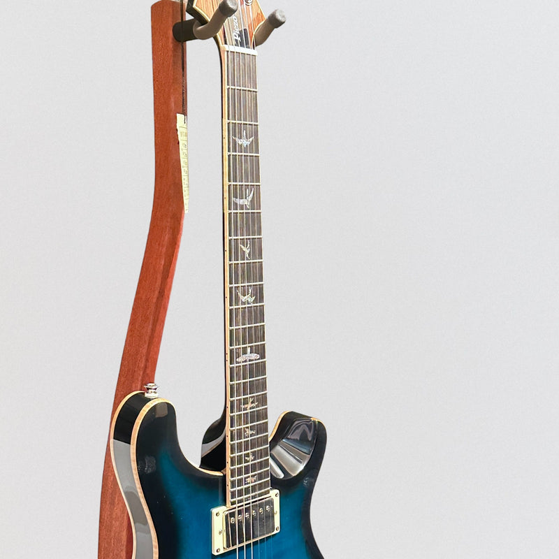 Paul Reed Smith PRS SE Hollowbody II Piezo Electric Guitar w/ Case - Peacock Blue Burst