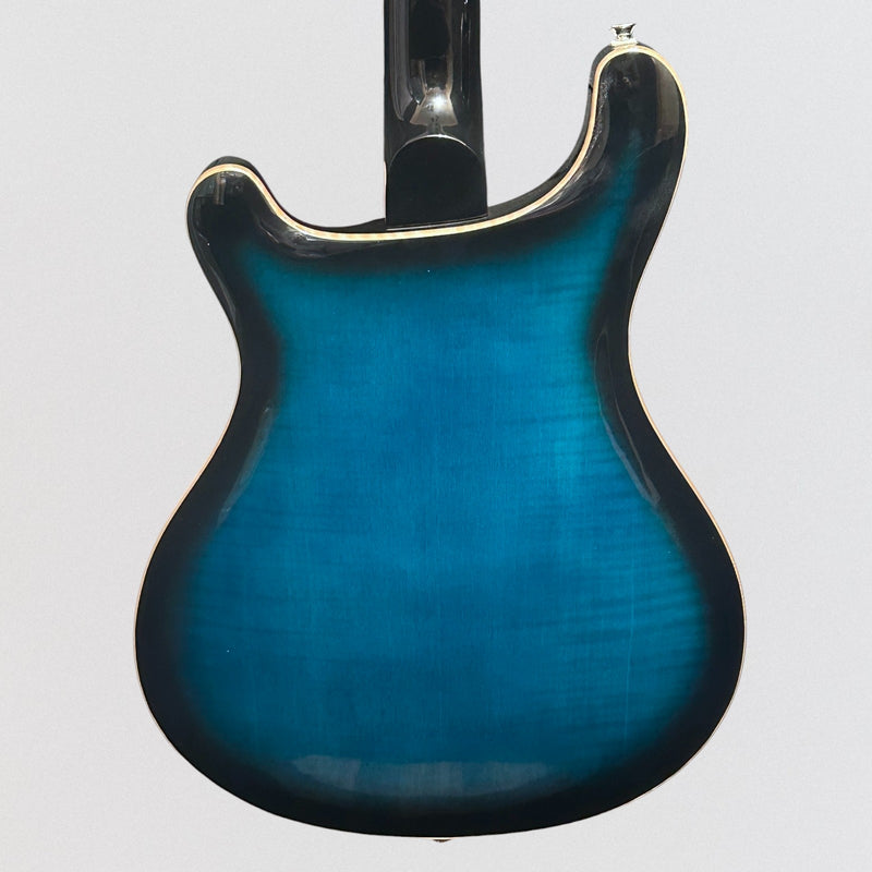 Paul Reed Smith PRS SE Hollowbody II Piezo Electric Guitar w/ Case - Peacock Blue Burst