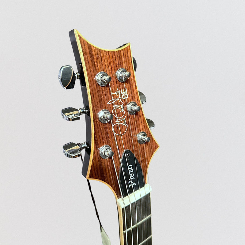 Paul Reed Smith PRS SE Hollowbody II Piezo Electric Guitar w/ Case - Peacock Blue Burst