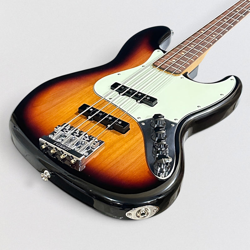 Fender Player Plus Active Jazz 4 String Electric Bass Guitar - Sunburst